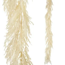 Raz Imports Raz 6' Off White Pampas Grass Christmas Garland G4212962 Clearance