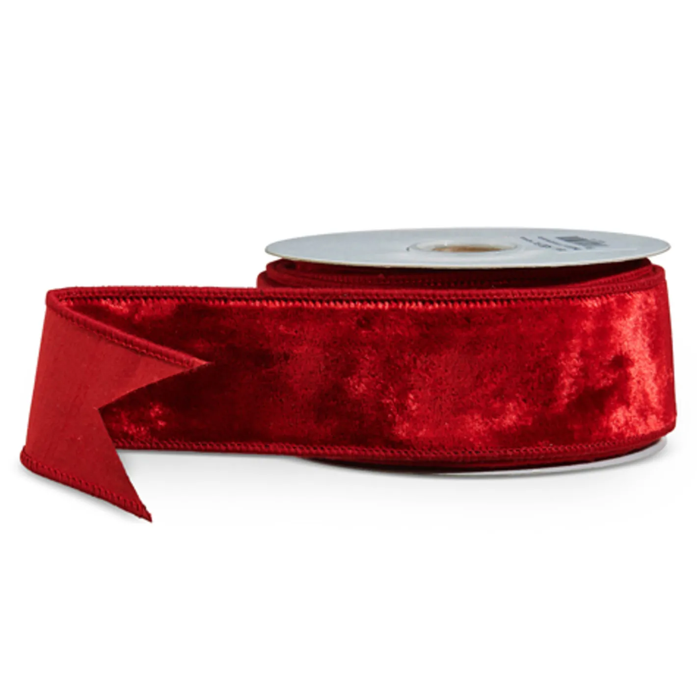 Raz Imports Raz 2.5" or 4" Deep Red Velvet Wired Christmas Ribbon Clearance