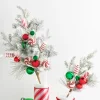 Raz Imports Raz 21" or 33" Frosted Pine and Peppermint Christmas Tree Spray Best