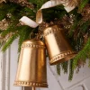 Raz Imports Raz 7" or 9.5" Gold Bell Ornament Sale