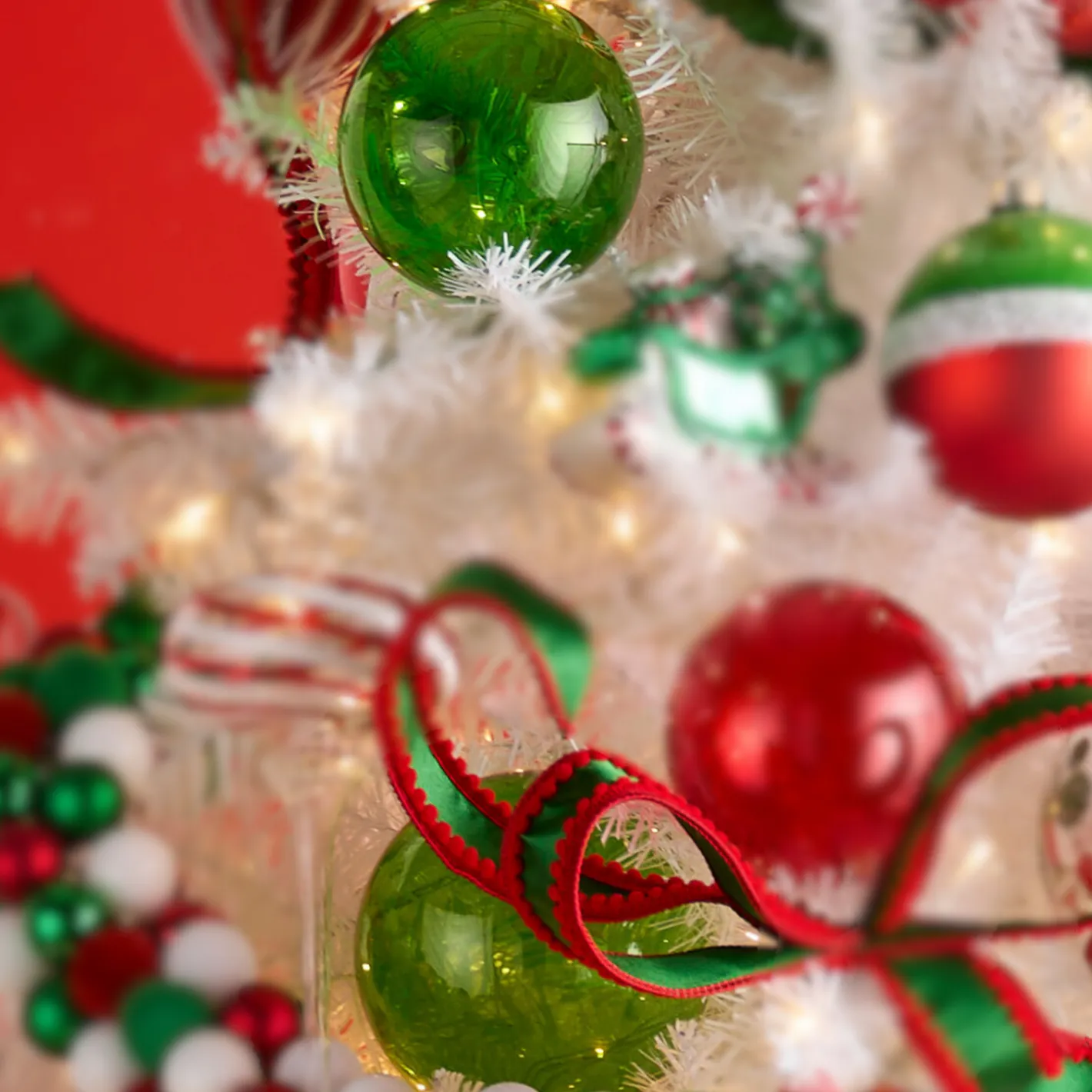 Raz Imports Raz 4" or 5" Green Sheer Blown Glass Christmas Ornament