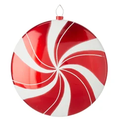 Raz Imports Raz 10" or 12" Large Peppermint Christmas Ornament New