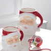 Raz Imports Raz 6" or 8" Large Red Santa Mug Christmas Container Sale