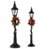 Raz Imports Raz 18.5" or 21" Lighted Black Christmas Lamp Post Outlet