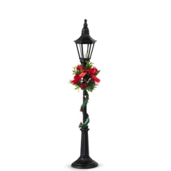 Raz Imports Raz 18.5" or 21" Lighted Black Christmas Lamp Post Outlet