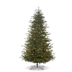 Raz Imports Raz 7.5' or 9' O Tannenbaum Nordic Fir Real Feel Christmas Tree with Brilliant LED Lights Hot