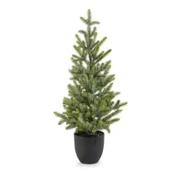 Raz Imports Raz 30.5" or 38" Potted Iced Fir Tree Tabletop Christmas Tree Best