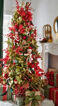 Raz Imports Raz 7.5' or 9' Snake Light Green Slim Spruce Artificial Christmas Tree Discount