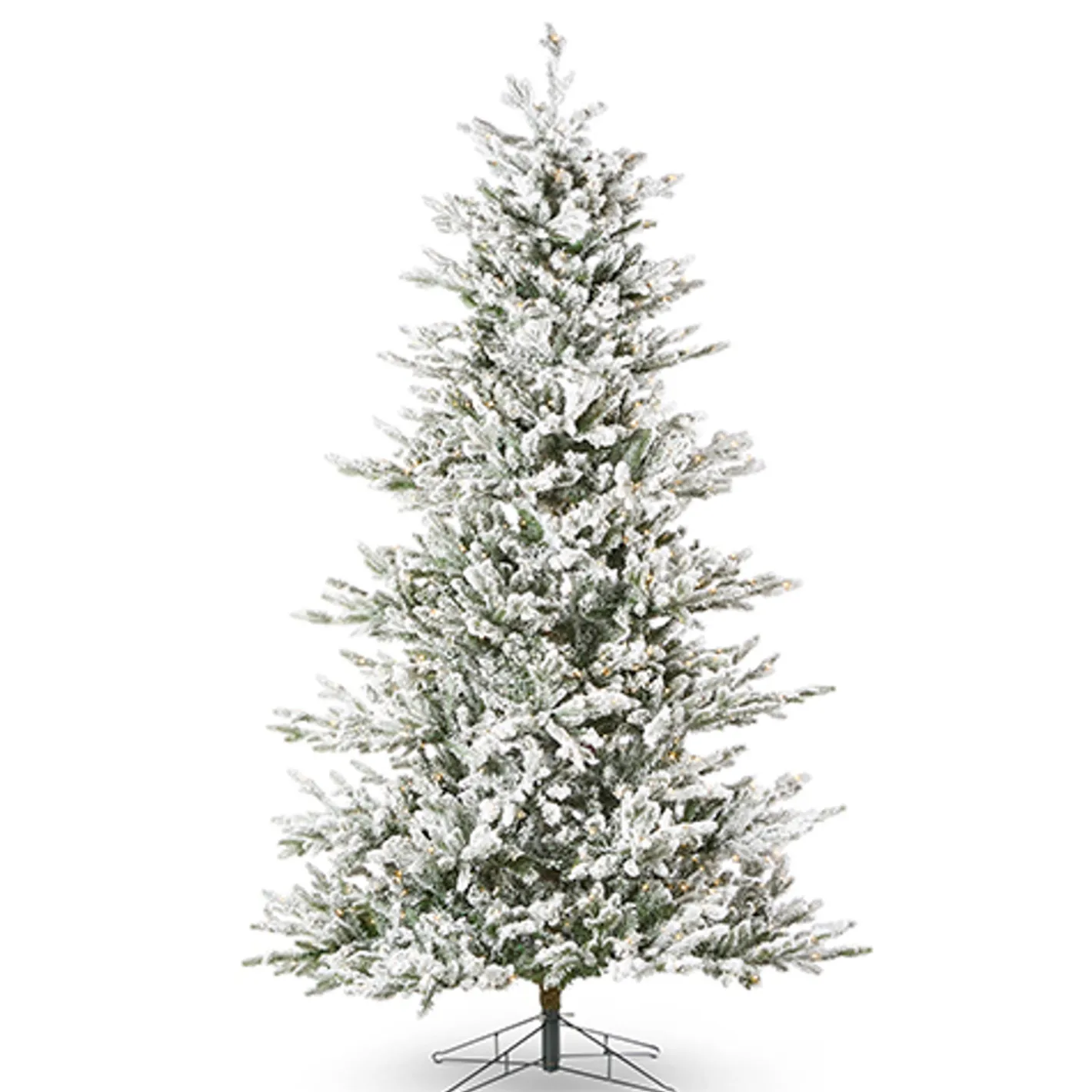 Raz Imports Raz 7.5' or 9' Snowy Nordic Fir with Brilliant Color Change LED Lights Christmas Tree New
