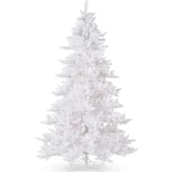 Raz Imports Raz 7.5' or 9' White Tinsel Lighted Christmas Tree Outlet