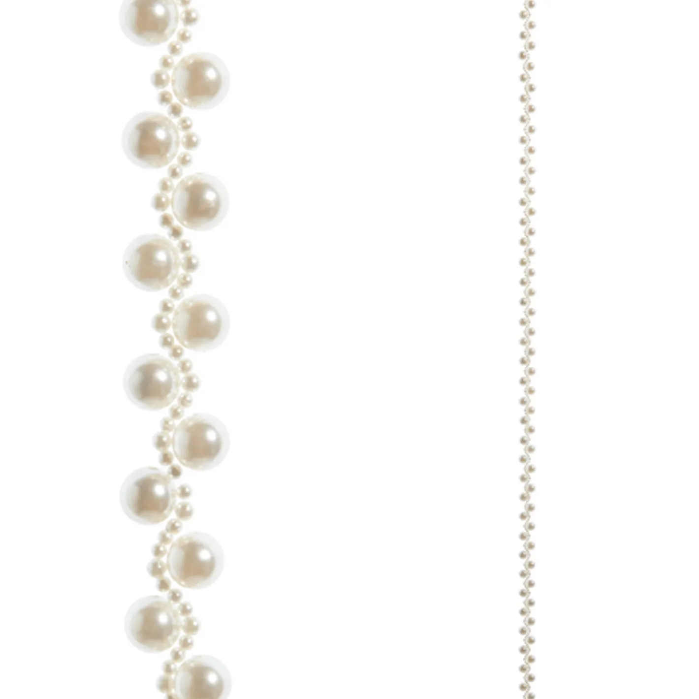 Raz Imports Raz 6' Pearl Rope Christmas Tree Garland G4519069 Outlet