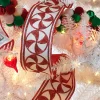 Raz Imports Raz 4" Peppermint Candy Wired Christmas Ribbon R4527760 Hot