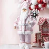 Raz Imports Raz 18" Pink Santa with Bag Christmas Figure 4315540 Discount