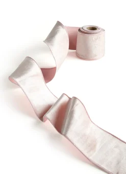 Raz Imports Raz 4" Pink Velvet Wired Christmas Ribbon R4371788 Hot