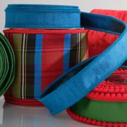 Raz Imports Raz 4" Plaid Wired Christmas Ribbon R4527764 Best