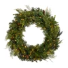 Raz Imports Raz 30" Pre-lit Blue Ridge Mountain Pine Real Feel Christmas Wreath W4409588 Discount