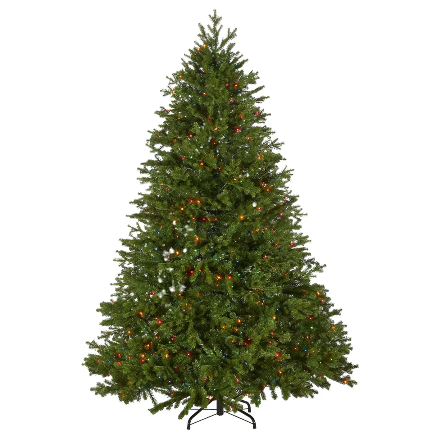 Raz Imports Raz 7.5' Pre-Lit Green Shenandoah Christmas Tree with Multicolor Lights T4152009