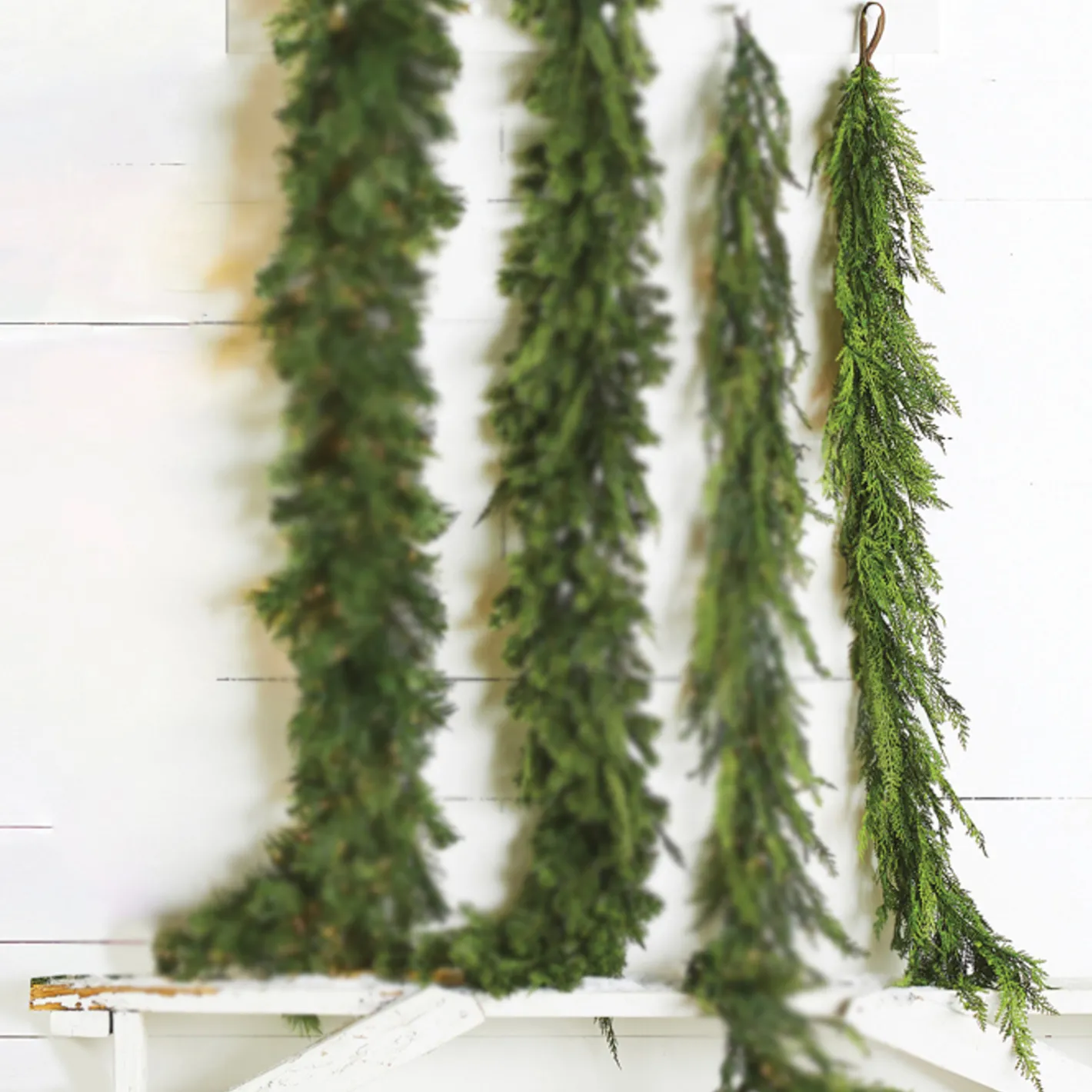 Raz Imports Raz 5.5' Real Feel Cedar Christmas Garland G3922680 Online