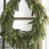 Raz Imports Raz 30" Real Feel Oval Cedar and Pinecone Christmas Wreath W4011591 Sale
