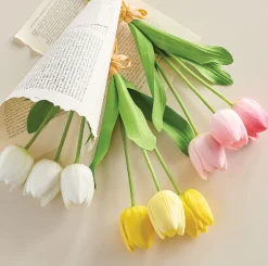 Raz Imports Raz 20" Real Feel Tulip Bundle F4202255 Online