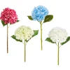 Raz Imports Raz 19" Real Touch White, Green, Pink, or Blue Hydrangea Stem Sale