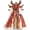 Raz Imports Raz 17.5" Red and Gold Angel Christmas Tree Topper 4315559 New