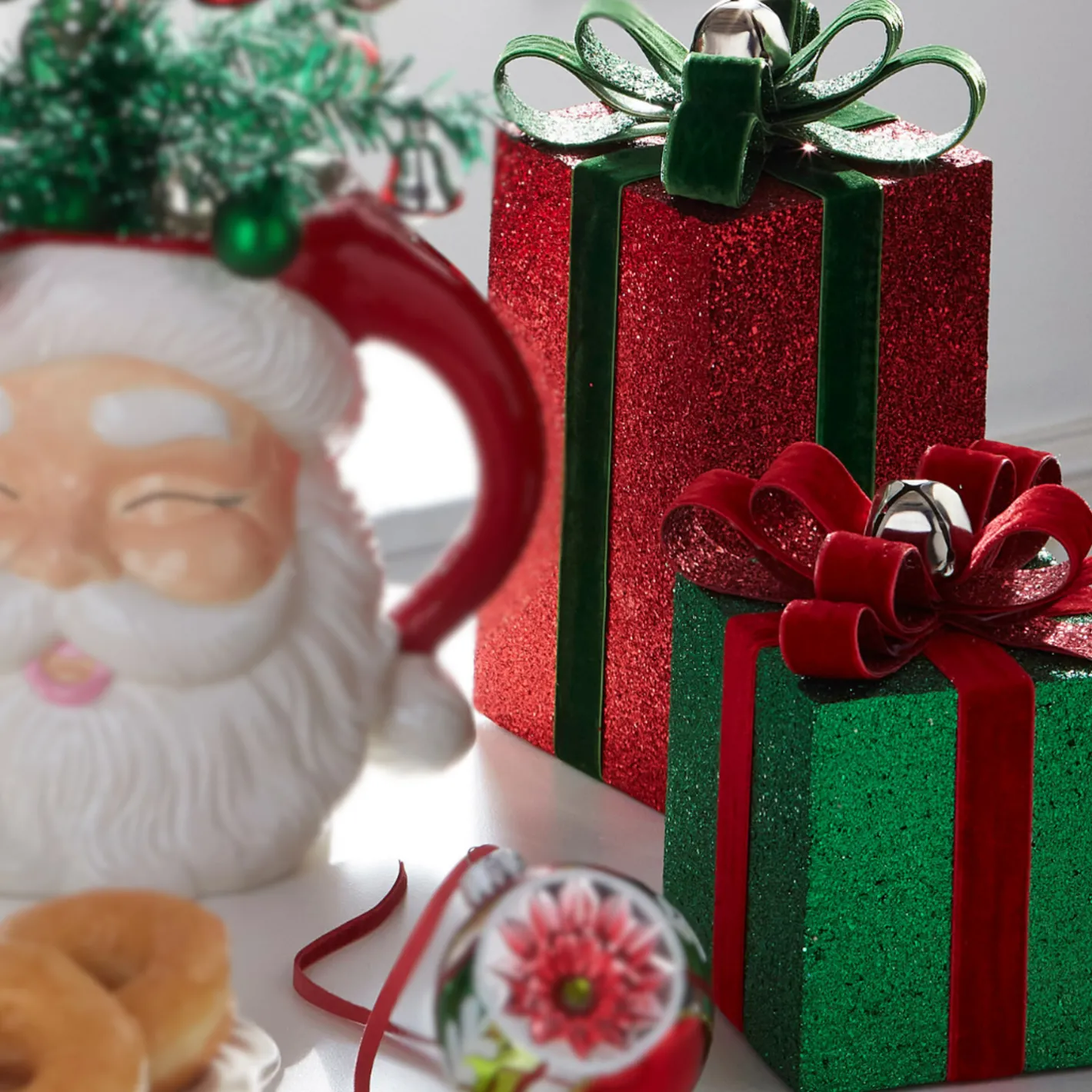 Raz Imports Raz 9.5" Red and Green Presents Christmas Decoration 4406633 Online