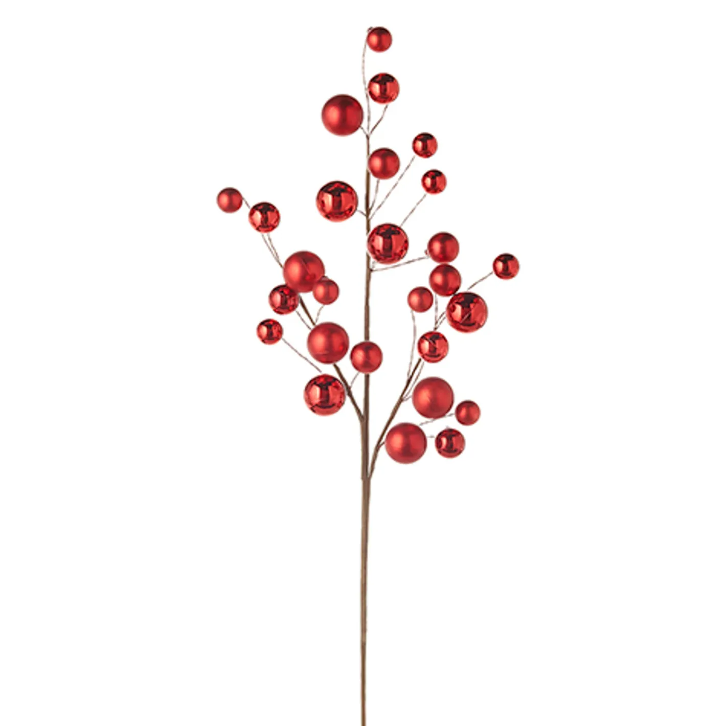 Raz Imports Raz 31" Red Ball Christmas Tree Spray F4202324 Sale