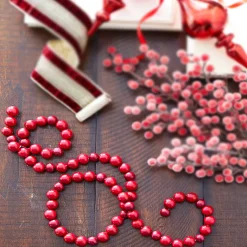 Raz Imports Raz 4' Red Berry Ball Christmas Tree Garland G4206719 Hot