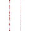 Raz Imports Raz 6' Red Jeweled Christmas Garland G4422920
