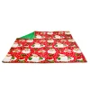 Raz Imports Raz 56" Red Retro Santa Christmas Tablecloth 4419353 New