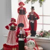 Raz Imports Raz 17.75" Red, White, and Black Carolers Family Christmas Decoration 4322101 Hot