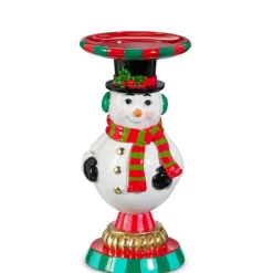 Raz Imports Raz 9" Retro Santa or Snowman Christmas Candle Stand Online
