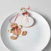Raz Imports Raz 5" Set of 2 Gingerbread Cookie Christmas Ornament 4116521 Discount