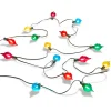 Raz Imports Raz 14' Shiny Kismet LED String Multicolor Christmas Lights on Green Wire L4537021 Online