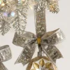 Raz Imports Raz 1.5" Silver Jeweled Wired Christmas Ribbon R4527746 Outlet