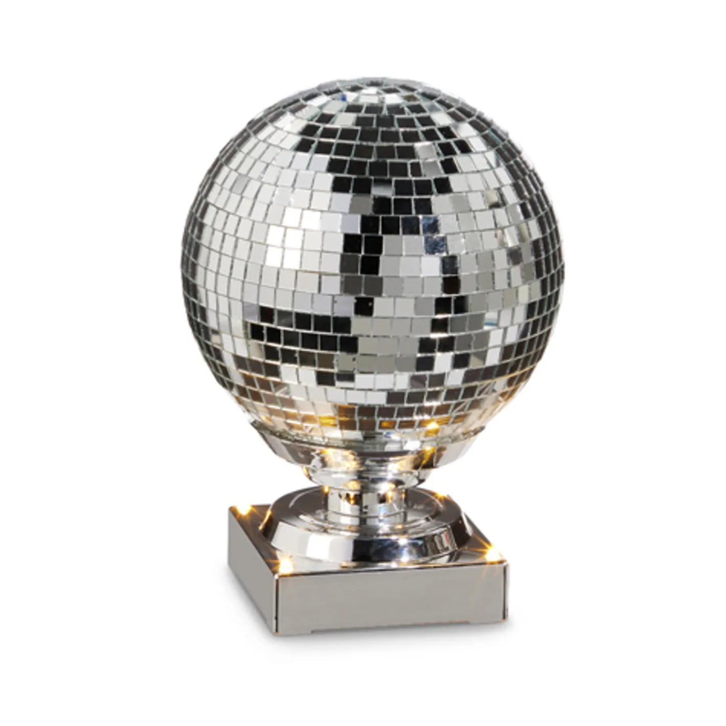 Raz Imports Raz 7.75" Silver or Pink Animated Spinning Disco Ball Christmas Decoration Best