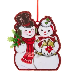 Raz Imports Raz 4.75" The Magic of Christmas Snowman Ornament 4519145 Hot