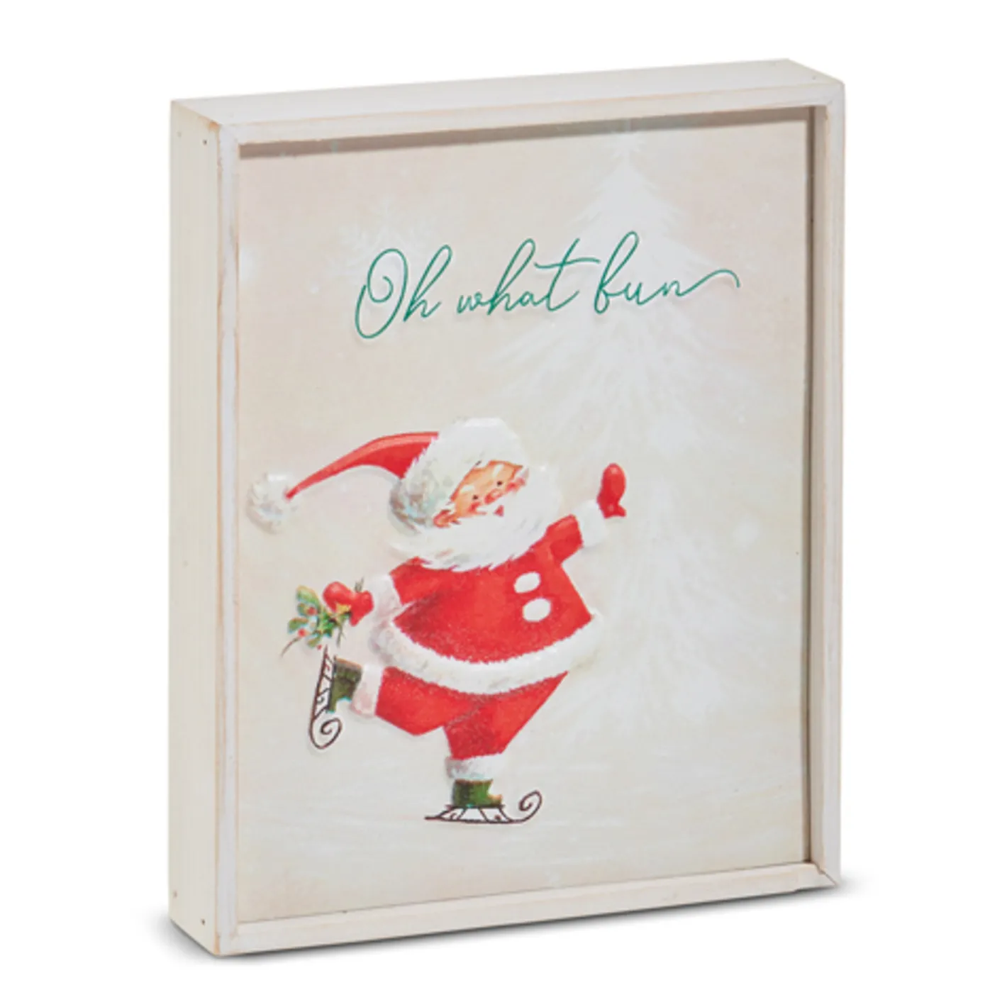 Raz Imports Raz 9.75" The Magic of Christmas Framed Wall Art Clearance