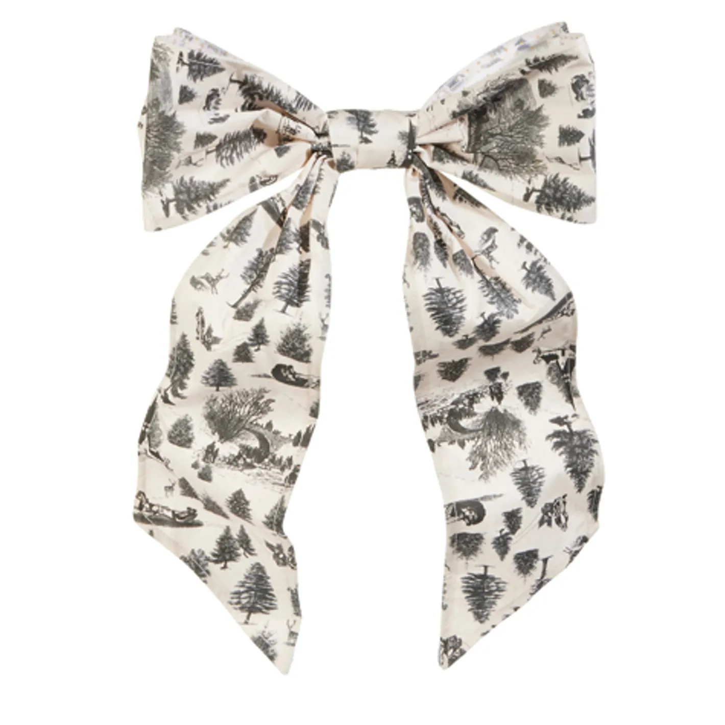 Raz Imports Raz 18" Through the Woods Wired Clip On Bow Christmas Decoration 4520948 Outlet