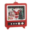 Raz Imports Raz 5" TV Cut Out Santa Vintage Christmas Ornament 4415630