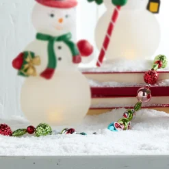 Raz Imports Raz 7' Vintage Glass Christmas Tree Garland G4320031 Online