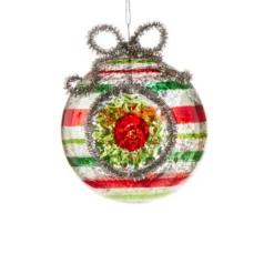 Raz Imports Raz 4" Vintage Witch Eye Glass Christmas Ornament 4520909 Sale