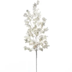 Raz Imports Raz 32" White Glittered Berry Cluster Christmas Tree Spray F4302392 Sale