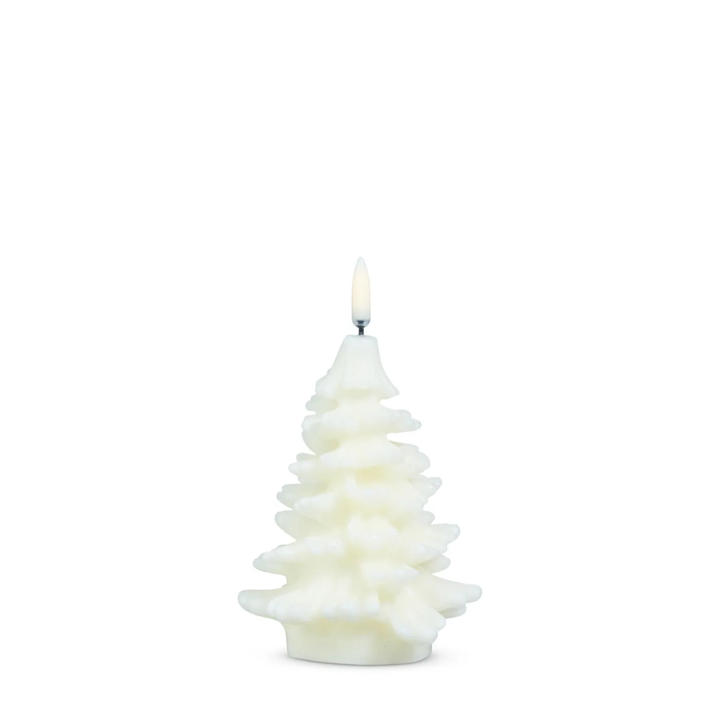 Raz Imports Raz 5.5" White or Ivory Uyuni Christmas Tree Battery Operated Candle with Lighted Flickering Flame New