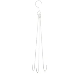 Raz Imports Raz 30.5" White Wreath Hanger 4228855 Sale