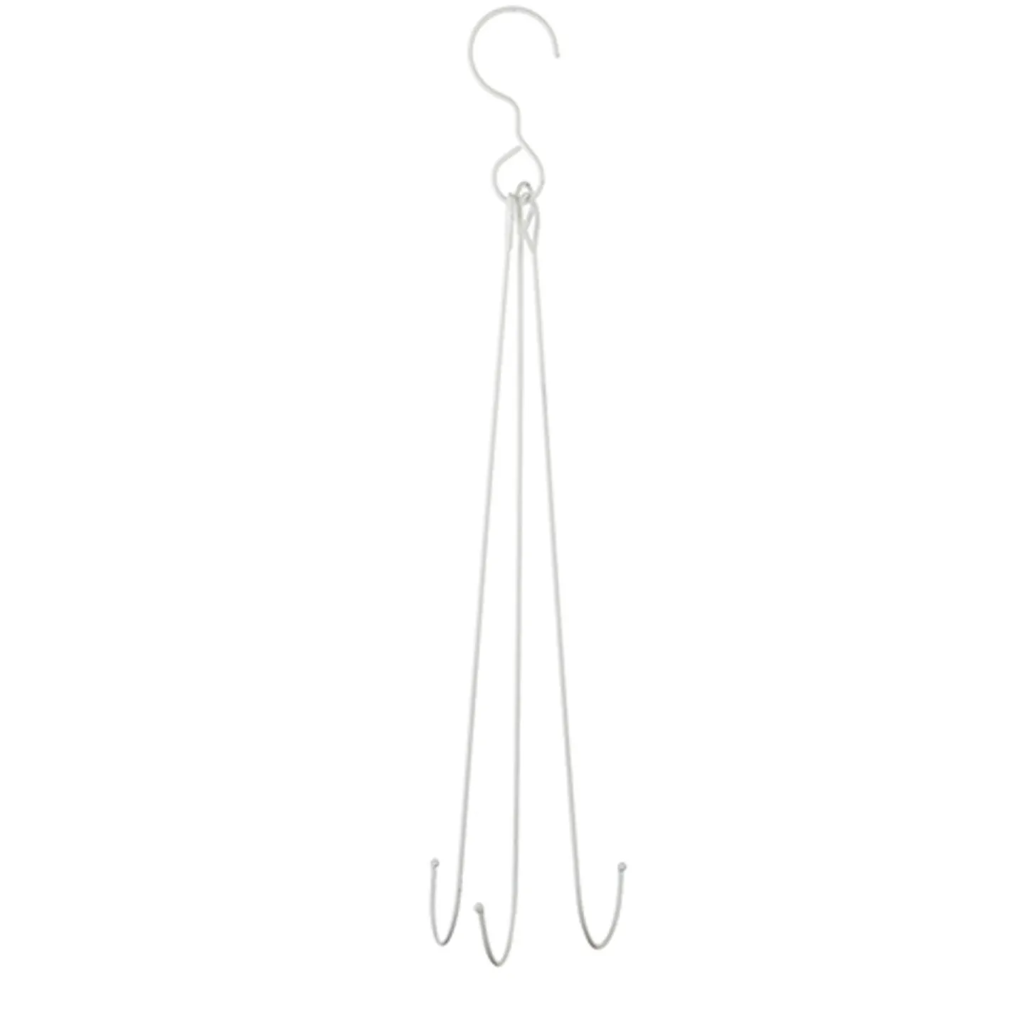 Raz Imports Raz 30.5" White Wreath Hanger 4228855 Sale