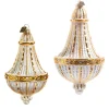 Raz Imports Raz Eric Cortina 5.75" or 8" Estate Chandelier Glass Christmas Ornament New