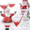 Raz Imports Raz Eric Cortina 4.75" or 7.5" Large Retro Santa Glass Christmas Ornament Hot