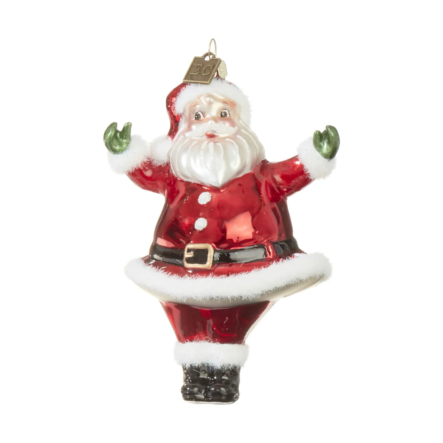 Raz Imports Raz Eric Cortina 4.75" or 7.5" Large Retro Santa Glass Christmas Ornament Hot